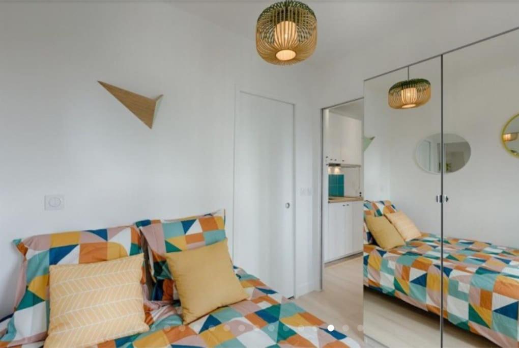 Charmant 2 Pieces Calme Et Cosy Appartamento Parigi